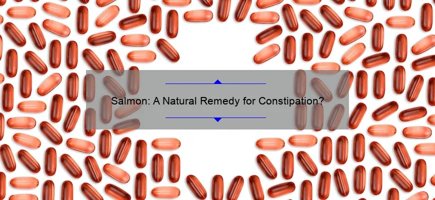 Salmon: A Natural Remedy for Constipation?